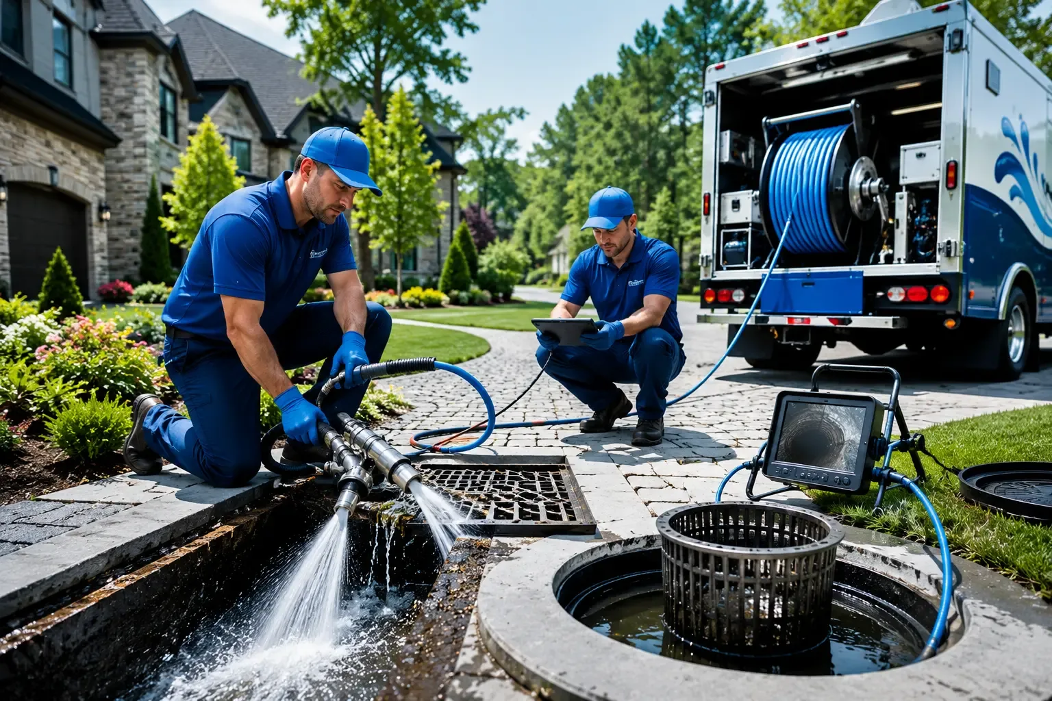 Local outdoor drain cleaning professionals in London, WV